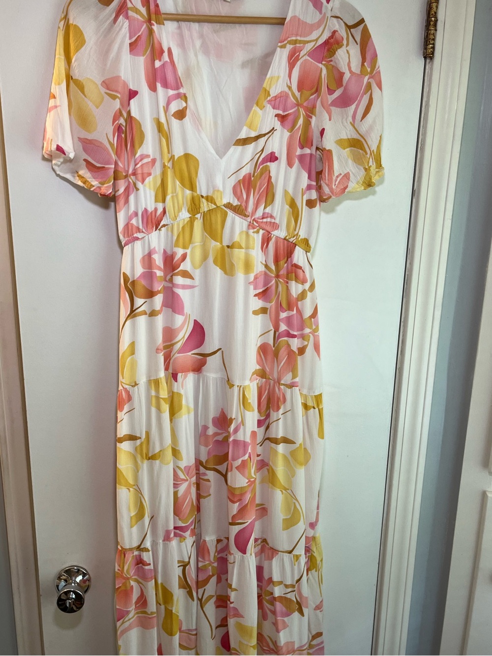 Z Supply Kat Golden Hour Floral Maxi Dress size M - Picture 2 of 8
